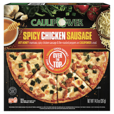 CAULIPOWER Spicy Chicken Sausage Pizza, 14.0 oz