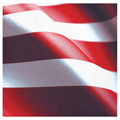 Say Hooray! Freedom Flag Beverage Napkins, 16 Count