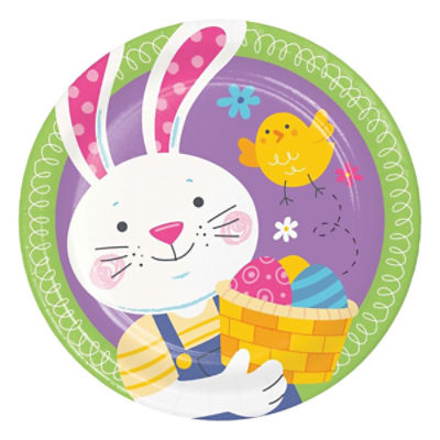 Eggscellent Easter 7 Inch Party Plate, 8 Count