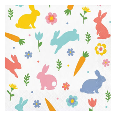 Easter Frills Lunch Napkin, 16 Count