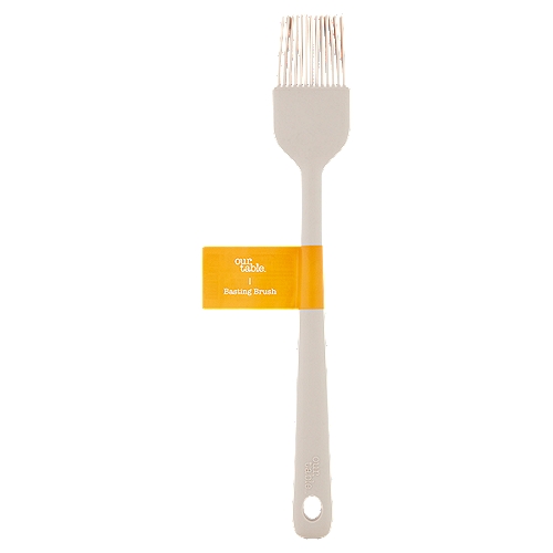 Our Table 2410 Grey Silicone Basting Brush