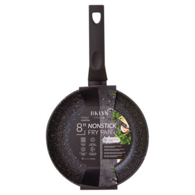 Bklyn Steel Co Midnight Collection 8" Nonstick Fry Pan, 1 Each