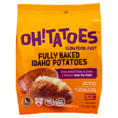 Oh!Tatoes Fully Baked Idaho Potatoes, 2.5 lbs