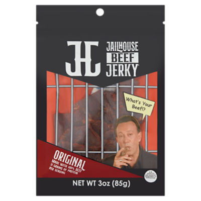 JailHouse Beef Jerky Original Beef, 3 oz