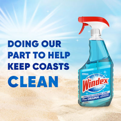 Windex® Glass Cleaner, Original Blue, Spray Bottle, 23 fl oz - Fairway