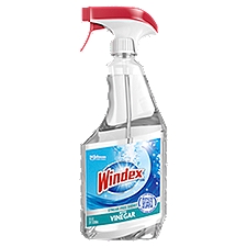 Windex® with Vinegar Glass Cleaner, Spray Bottle, 23 fl oz, 23 Fluid ounce