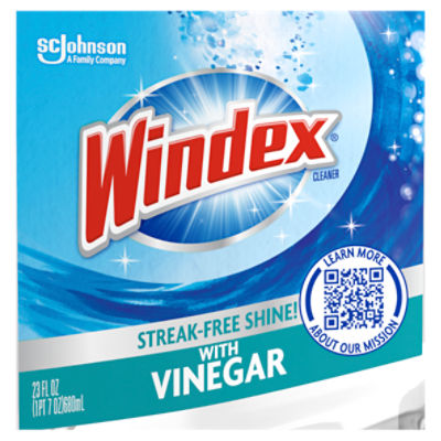 Windex with Vinegar Glass Cleaner Spray Bottle