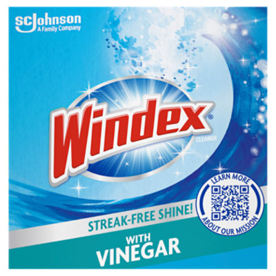 SC Johnson WINDEX CLEANER With Vinegar 67.6 fl.oz VERY BIG Bottle!