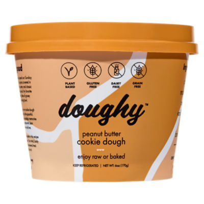 Doughy Peanut Butter Cookie Dough, 6 oz