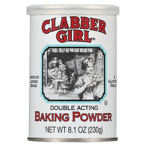Clabber Girl Double Acting Baking Powder, 8.1 oz