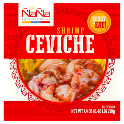 D'la NaNa Shrimp Ceviche, 7.4 oz, 7.4 Ounce