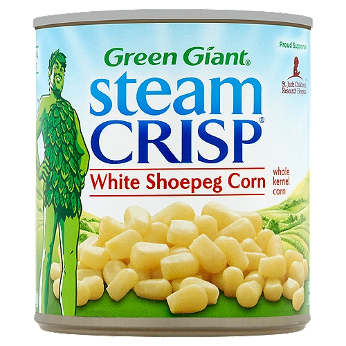 Green Giant Steam Crisp White Shoepeg Whole Kernel Corn, 11 oz