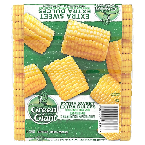 Green Giant Mini-Ears of Extra Sweet Corn-on-the-Cob, 12 count