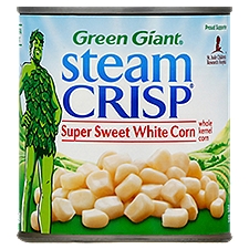 Green Giant Steam Crisp Super Sweet White Whole, Kernel Corn, 11 Ounce