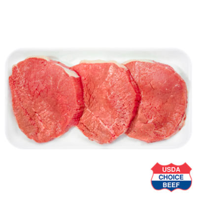 USDA Choice Beef Eye Round Steak, 1.3 pound