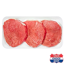 USDA Choice Beef Eye Round Steak, 1.3 pound, 1.3 Pound