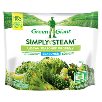 Green Giant Simply Steam Tuscan Seasoned Broccoli