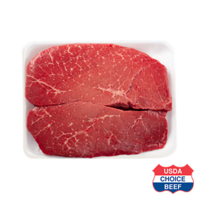 USDA Choice Beef Top Round London Broil, Twin Pack, Average Weight 3.5 lb Pack