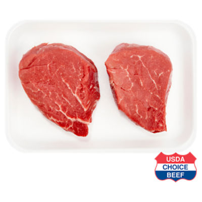Fresh Beef Loin Tenderloin Steak, Boneless, Average Weight 1lb Pack