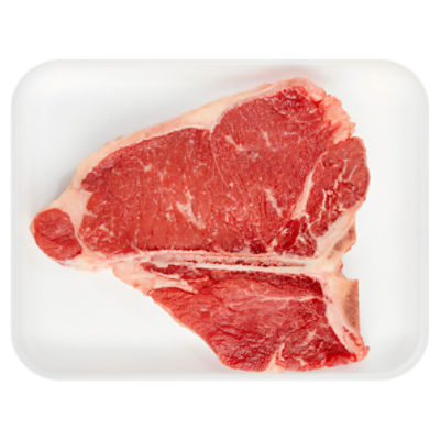 USDA Choice Beef Loin Porterhouse Steak, Bone In, Average Weight 1 lb Pack