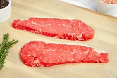 USDA Choice Beef New York Strip Steak, Boneless