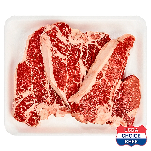 USDA Choice Beef Loin, Porterhouse Steak, Family Pack, 3 pound