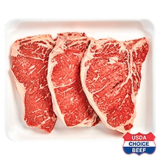 USDA Choice Beef Loin, T-Bone Steak, Family Pack, 3.5 Pound