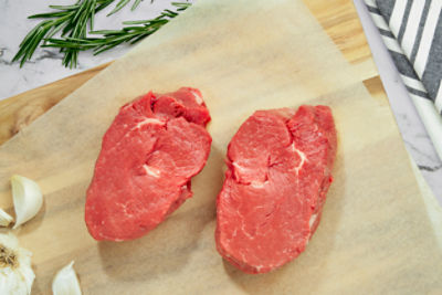USDA Choice Beef Loin Tenderloin Steak, Boneless, Average 1 lb Pack