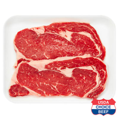 USDA Choice Beef, Rib Steak, Boneless Thin Cut