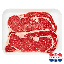 USDA Choice Beef, Rib Steak, Boneless Thin Cut
