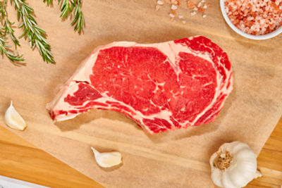 USDA Choice Beef Bone-In Rib Steak, 0.9 pound