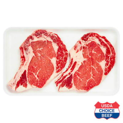 USDA Choice Beef Bone-In Rib Steak, Thin Cut