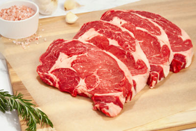 USDA Choice Beef, Boneless Rib Eye Steak, Club Pack