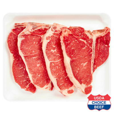 USDA Choice Beef Loin T-Bone Steak, Club Pack
