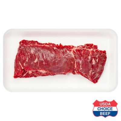 USDA Choice Beef Outside Skirt Steak, Skinned, Boneless, Average Weight 1 lb Pack