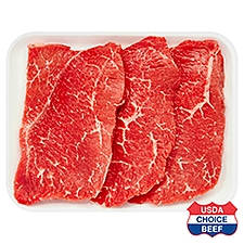 USDA Choice Beef, Boneless, Shoulder Steak, Thin Cut