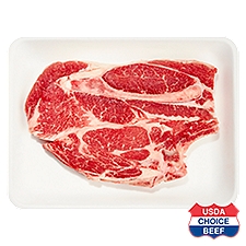 USDA Choice Beef, 1st Cut, Chuck Steak, Bone-In, 1.25 Pound