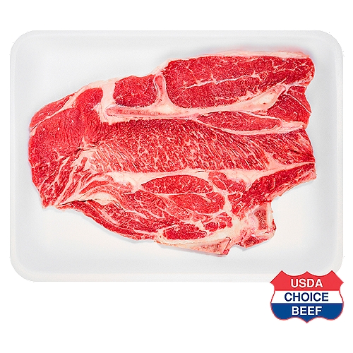 USDA Choice Beef Bone-In, Chuck Steak, Center Cut