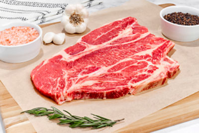 USDA Choice Beef Bone-In, Chuck Steak, Center Cut