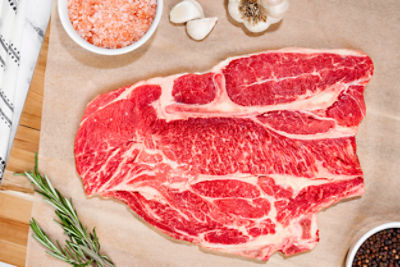 USDA Choice Beef Bone-In, Chuck Steak, Center Cut