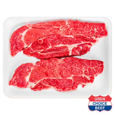 USDA Choice Beef Boneless Chuck Steak, 1.5 pound