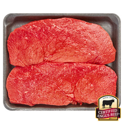 Certified Angus Beef Top Round London Broil, Boneless, Twin Pack, Average Weight 3.5 lb Pack
