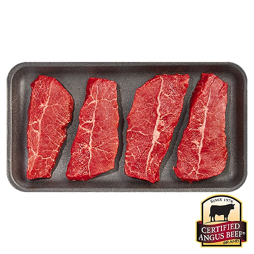 Each package contains 3-4 Top Blade steaks ¾ of an inch avg weight ¾ to 1 lb