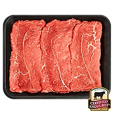 Certified Angus Beef, Boneless, Shoulder Steak, Thin Cut