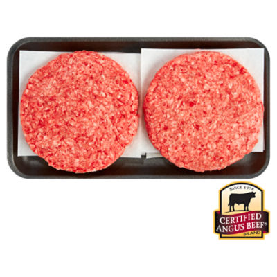 Certified Angus Beef, 80% Lean Ground Patties, 1.3 Pound