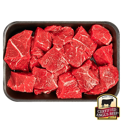 Each package is on average weight is 1 - 1.5/lb. of meat cut for stew.