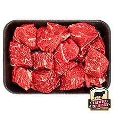 Certified Angus Beef Chuck Stew Meat, 1.3 pound