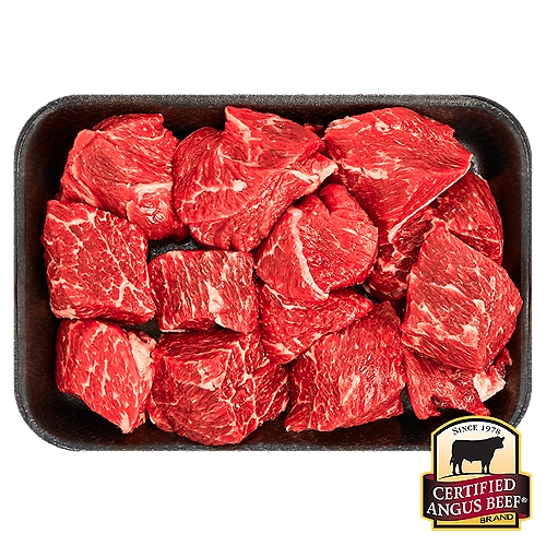 Certified Angus Beef Chuck Stew Meat, 1.3 pound