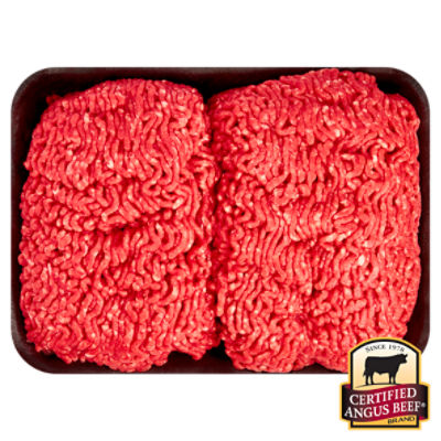 Certified Angus Beef Ground, 80% Lean, Family Pack, 3 pound