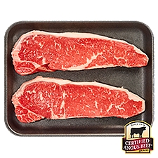 Certified Angus Beef, New York Strip Steak, Boneless